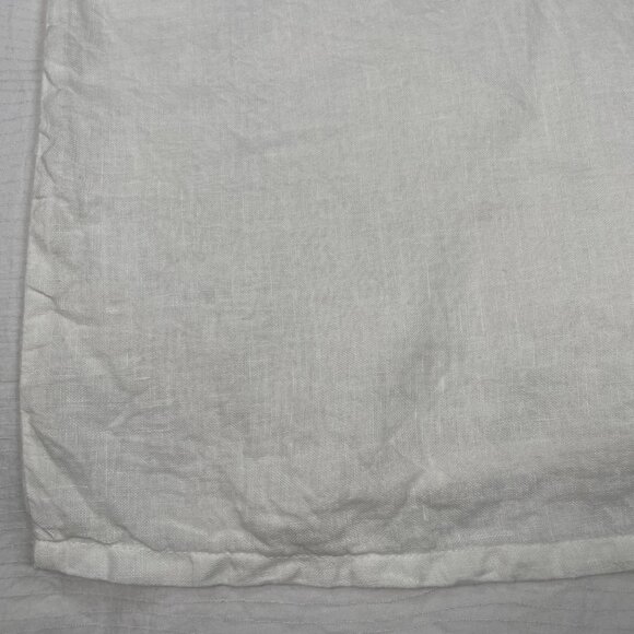 B.Loose Linen Blouse Long Sleeve Coastal Minimalist European Vacation Lagenlook - Picture 13 of 16